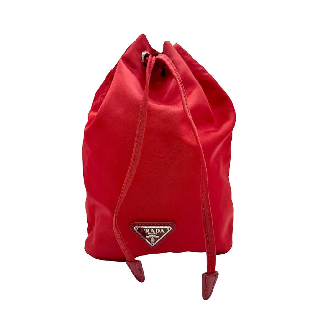 Prada Pouch Clutch Red